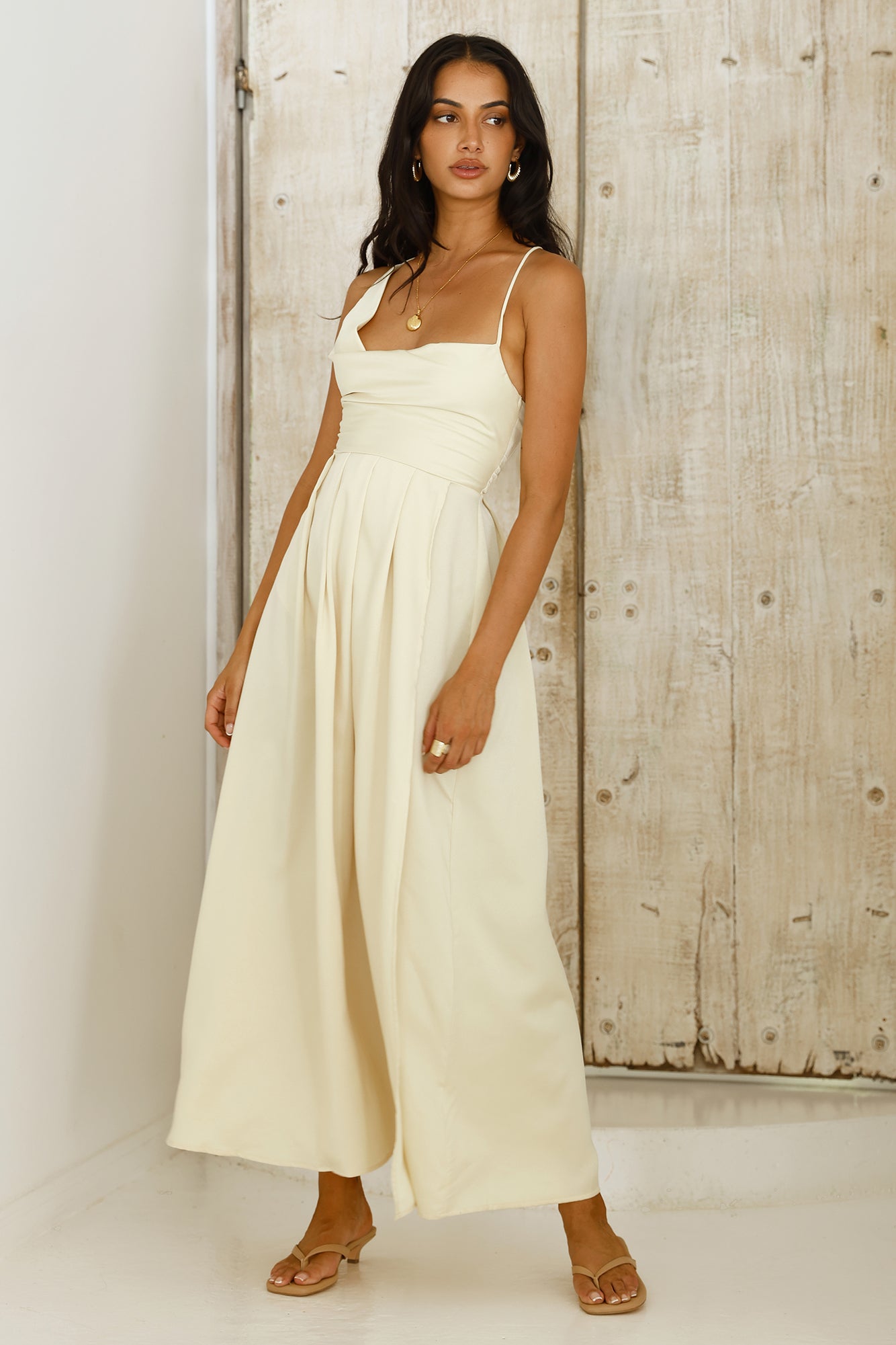 Remember Me Maxi Dress Yellow-Seaa Fashion