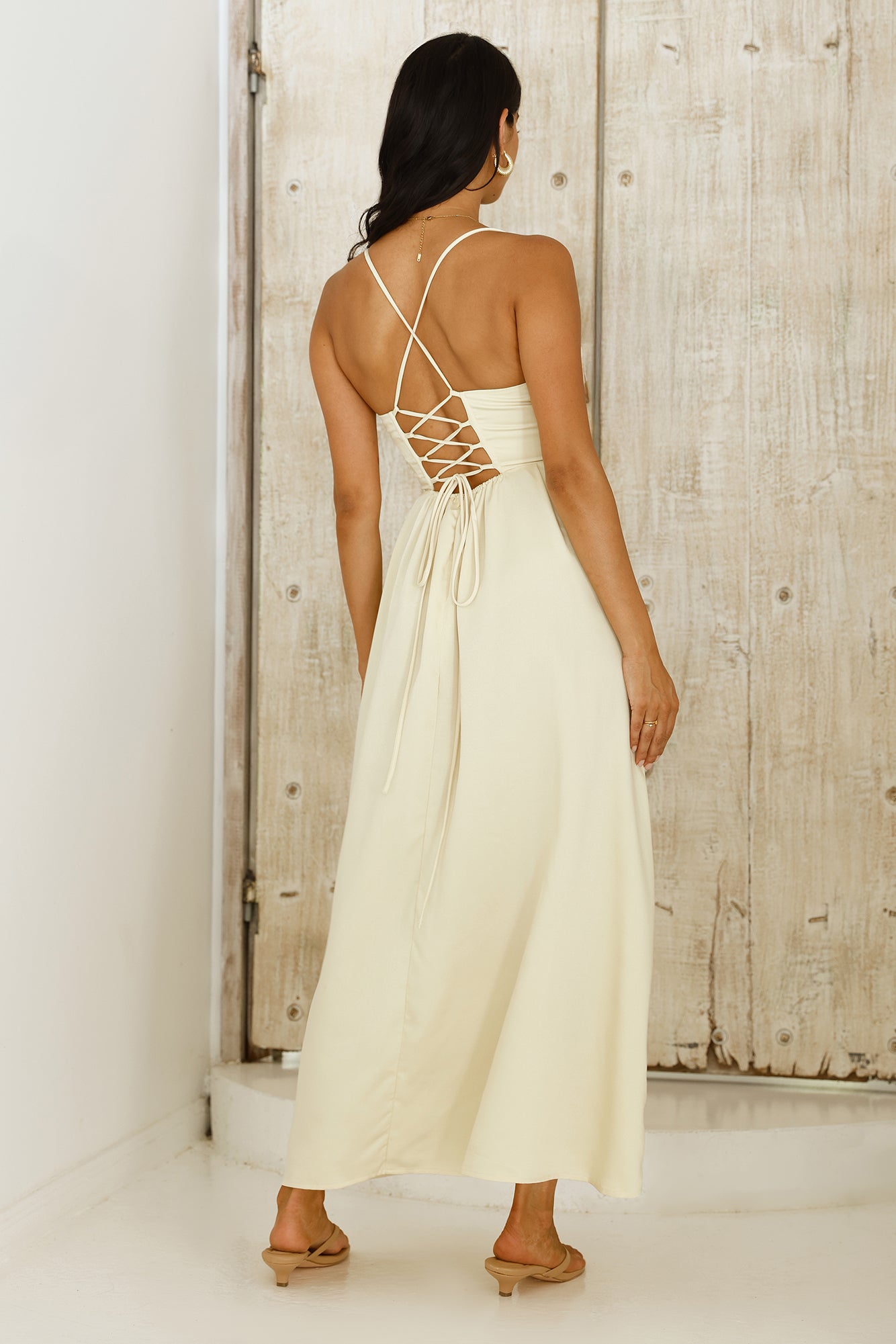 Remember Me Maxi Dress Yellow-Seaa Fashion