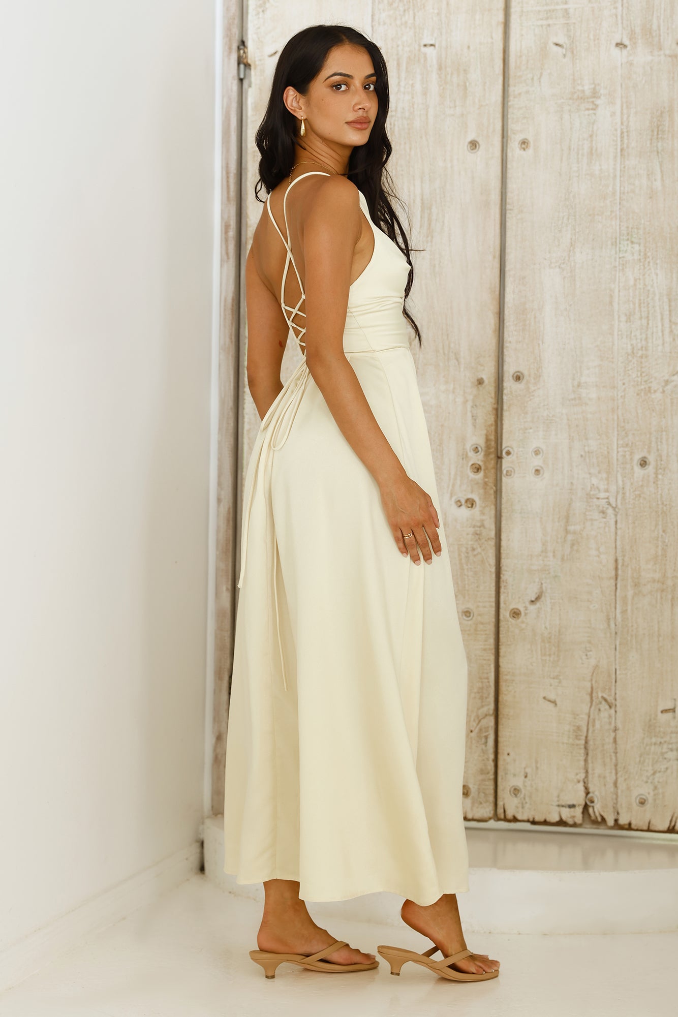 Remember Me Maxi Dress Yellow-Seaa Fashion