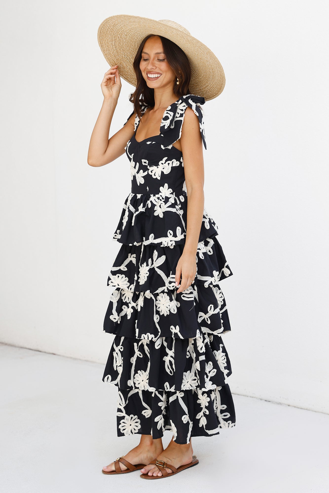 Beauty Of You Maxi Dress Black-Seaa Fashion