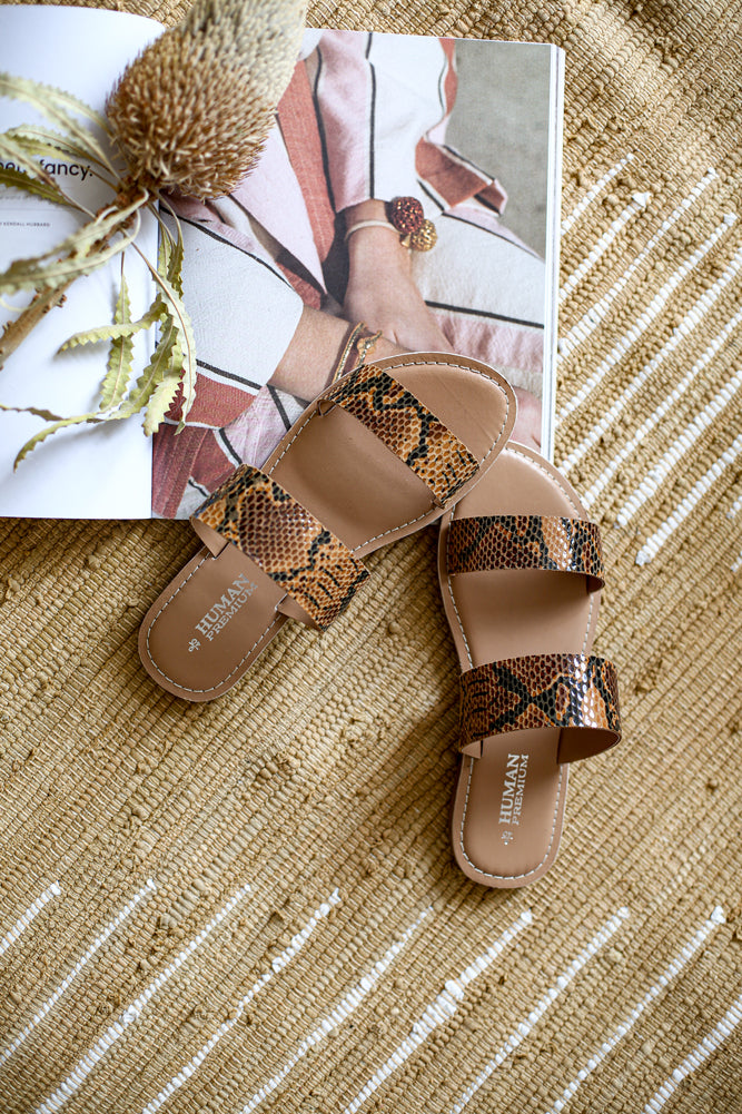 HUMAN PREMIUM Dakota Python Slide-Seaa Fashion