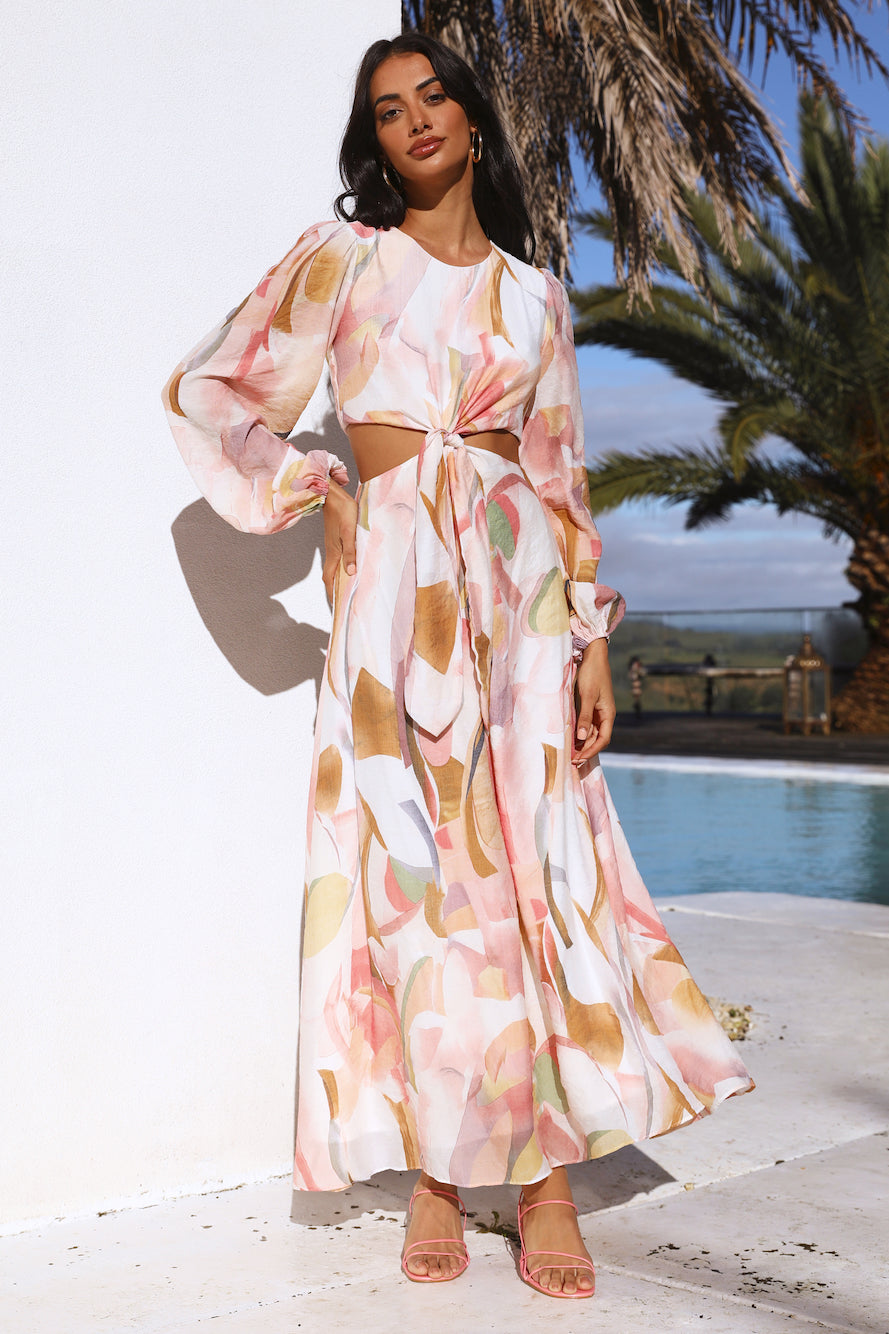 Inner Peace Maxi Dress Multi-Seaa Fashion