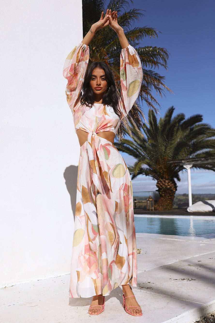Inner Peace Maxi Dress Multi-Seaa Fashion