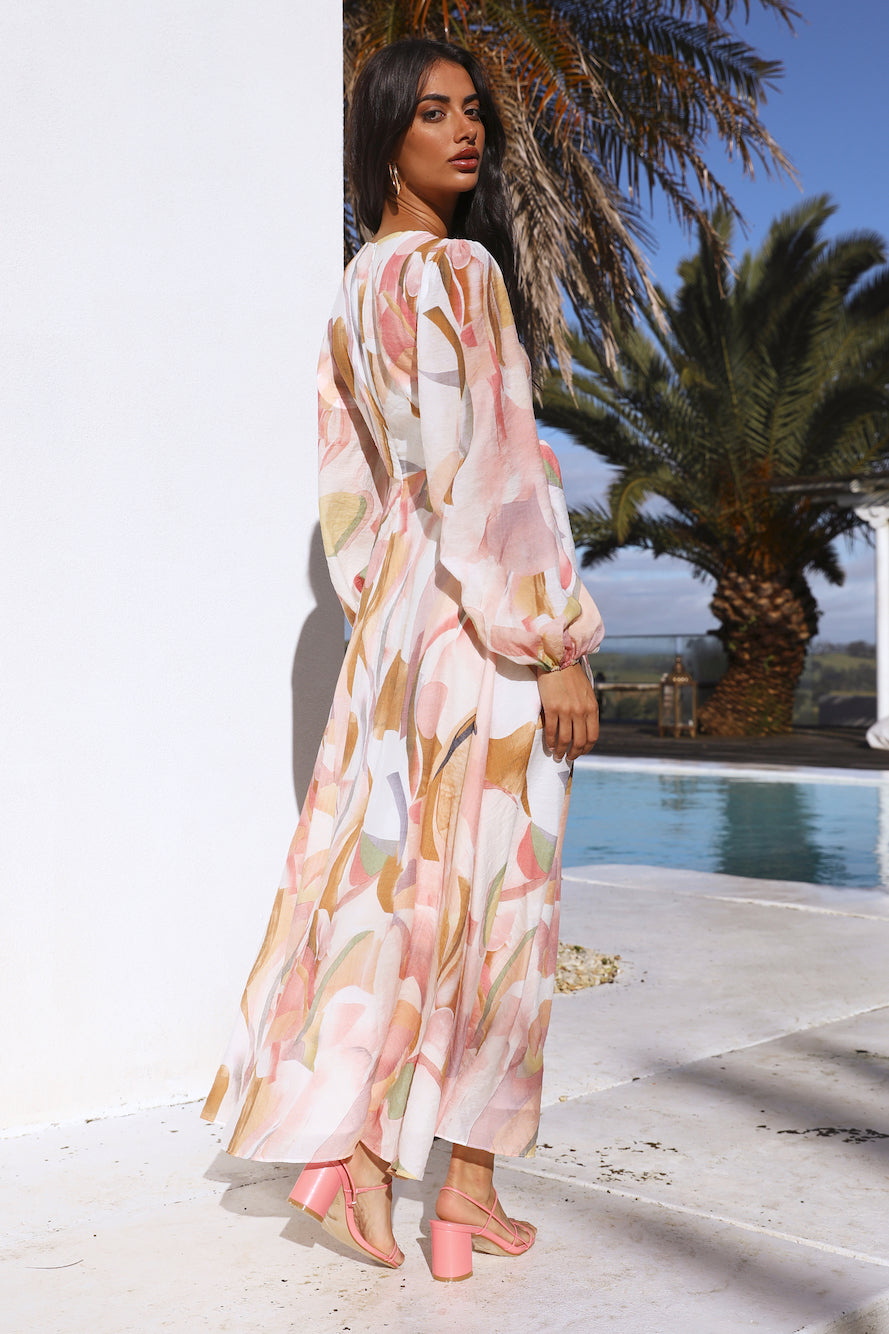 Inner Peace Maxi Dress Multi-Seaa Fashion