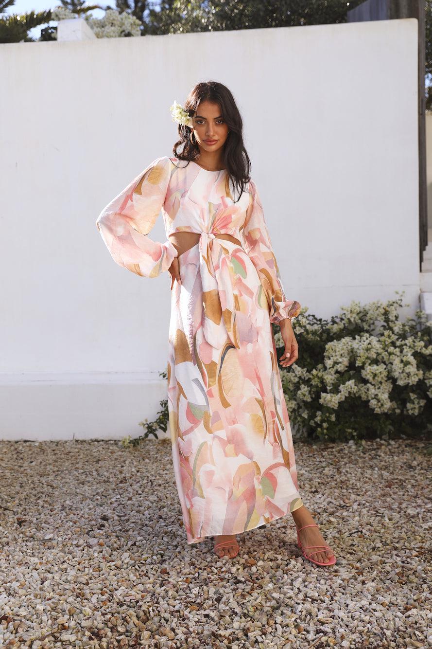 Inner Peace Maxi Dress Multi-Seaa Fashion