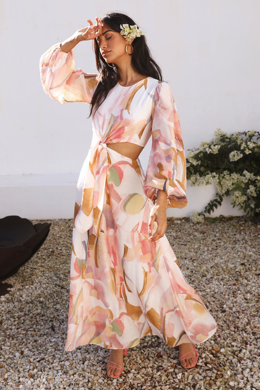 Inner Peace Maxi Dress Multi-Seaa Fashion