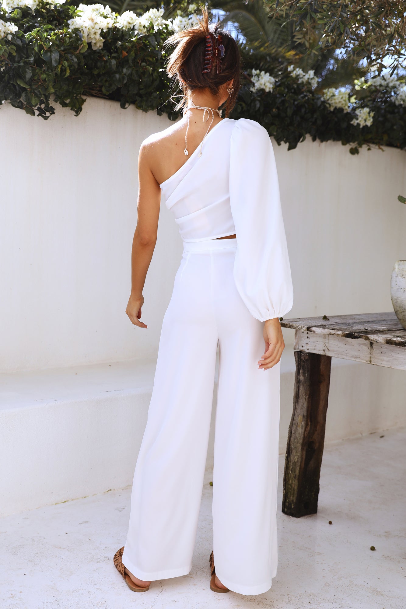 Keep It Real Pants White-Seaa Fashion