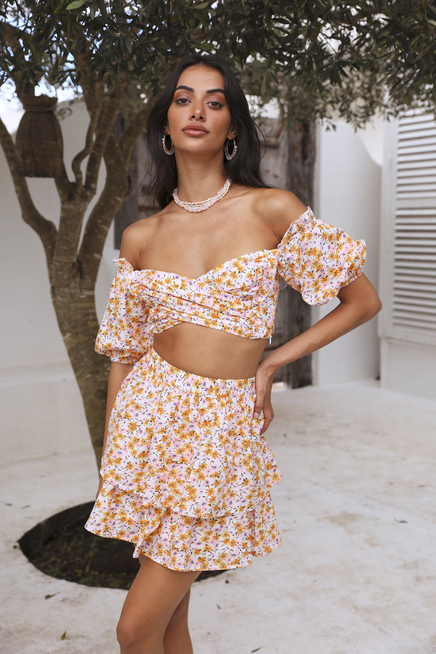 When The Water Settles Crop Top Floral-Seaa Fashion