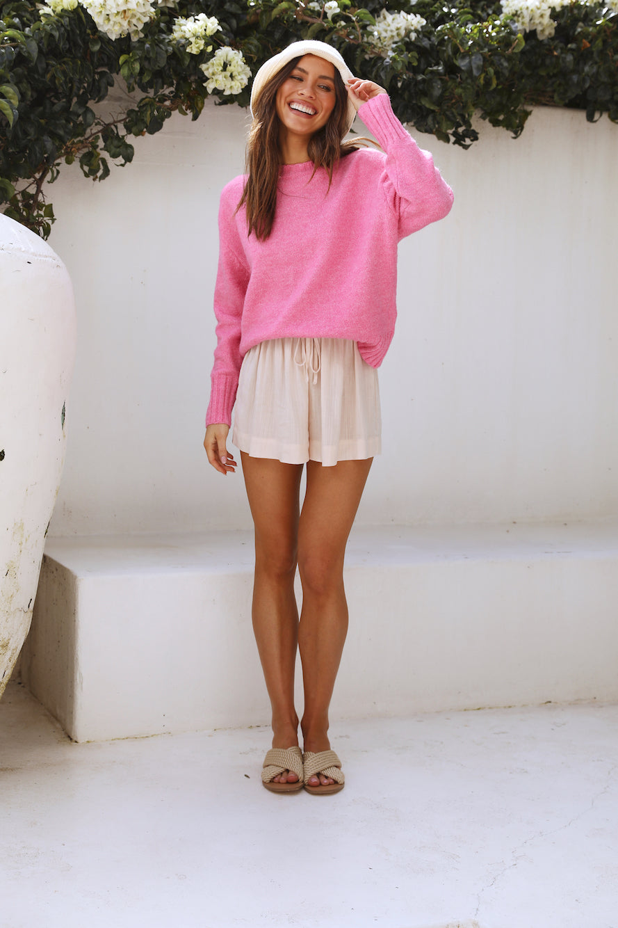 Utopian Knit Pink-Seaa Fashion