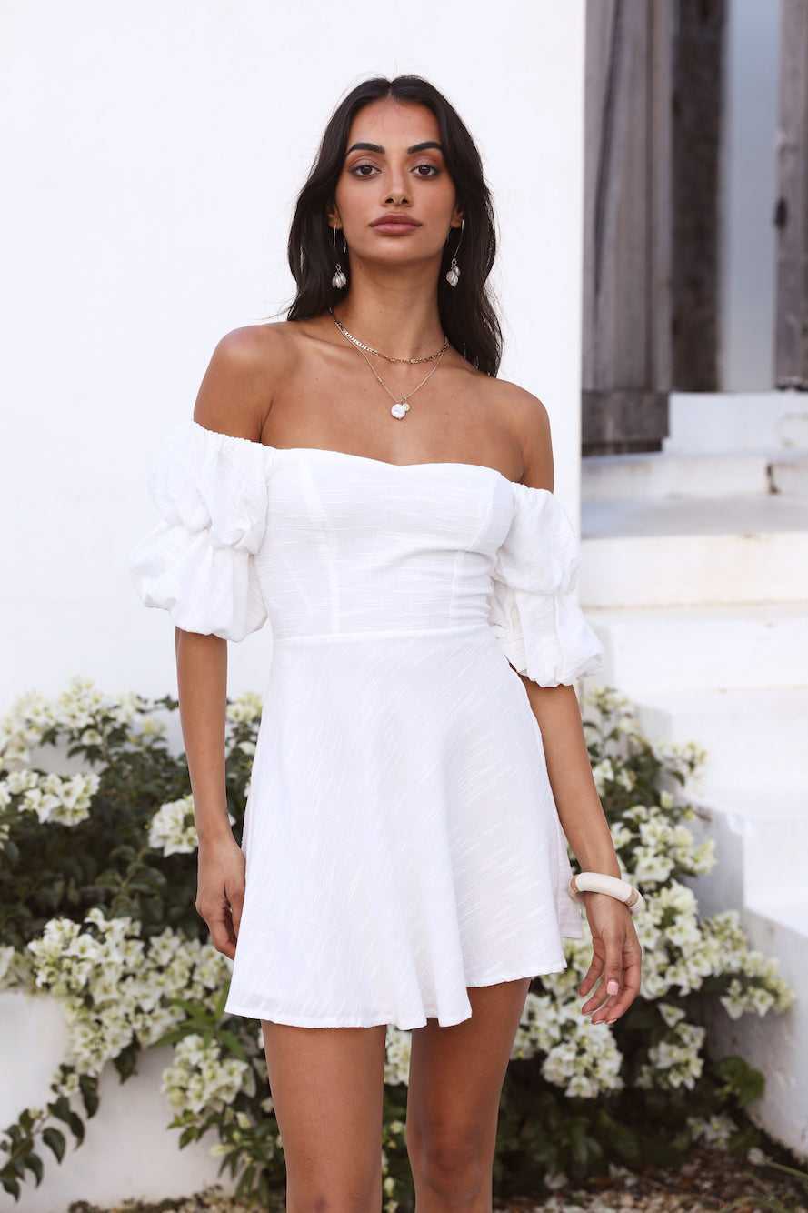 Lil Hearts Dress White-Seaa Fashion