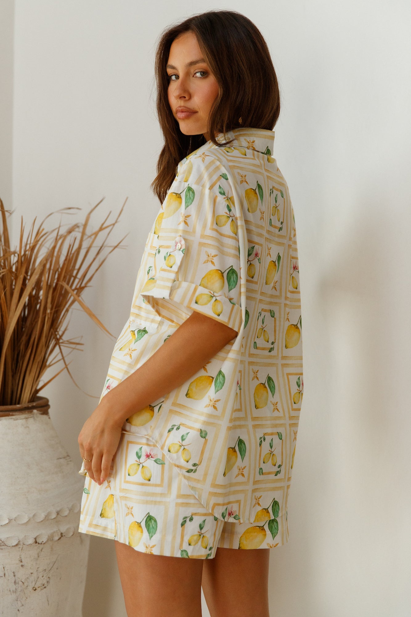 Under The Lemon Tree Set Yellow-Seaa Fashion