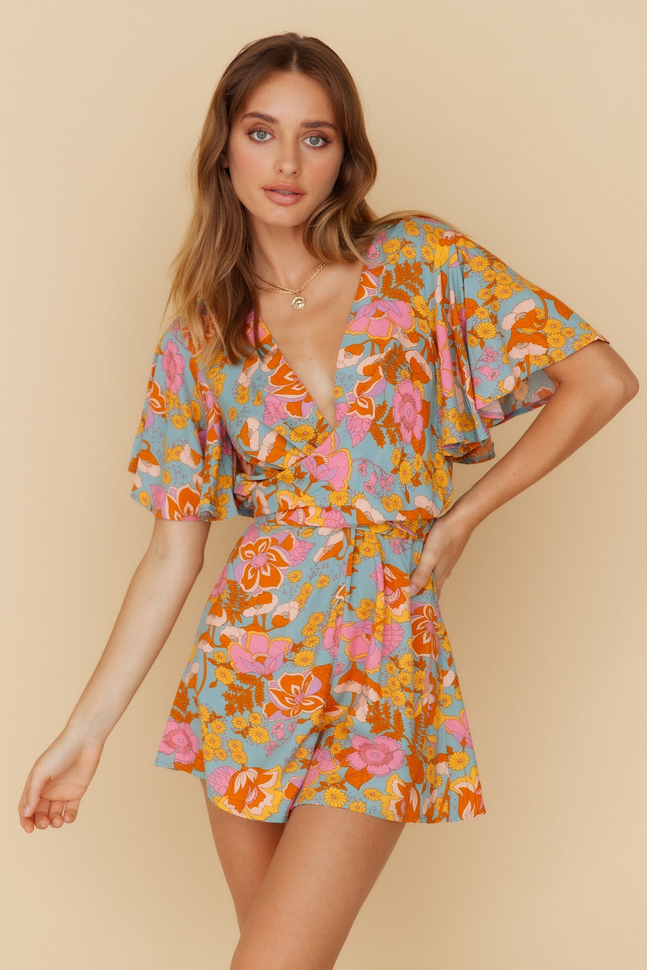 Holding On Tight Romper-Seaa Fashion