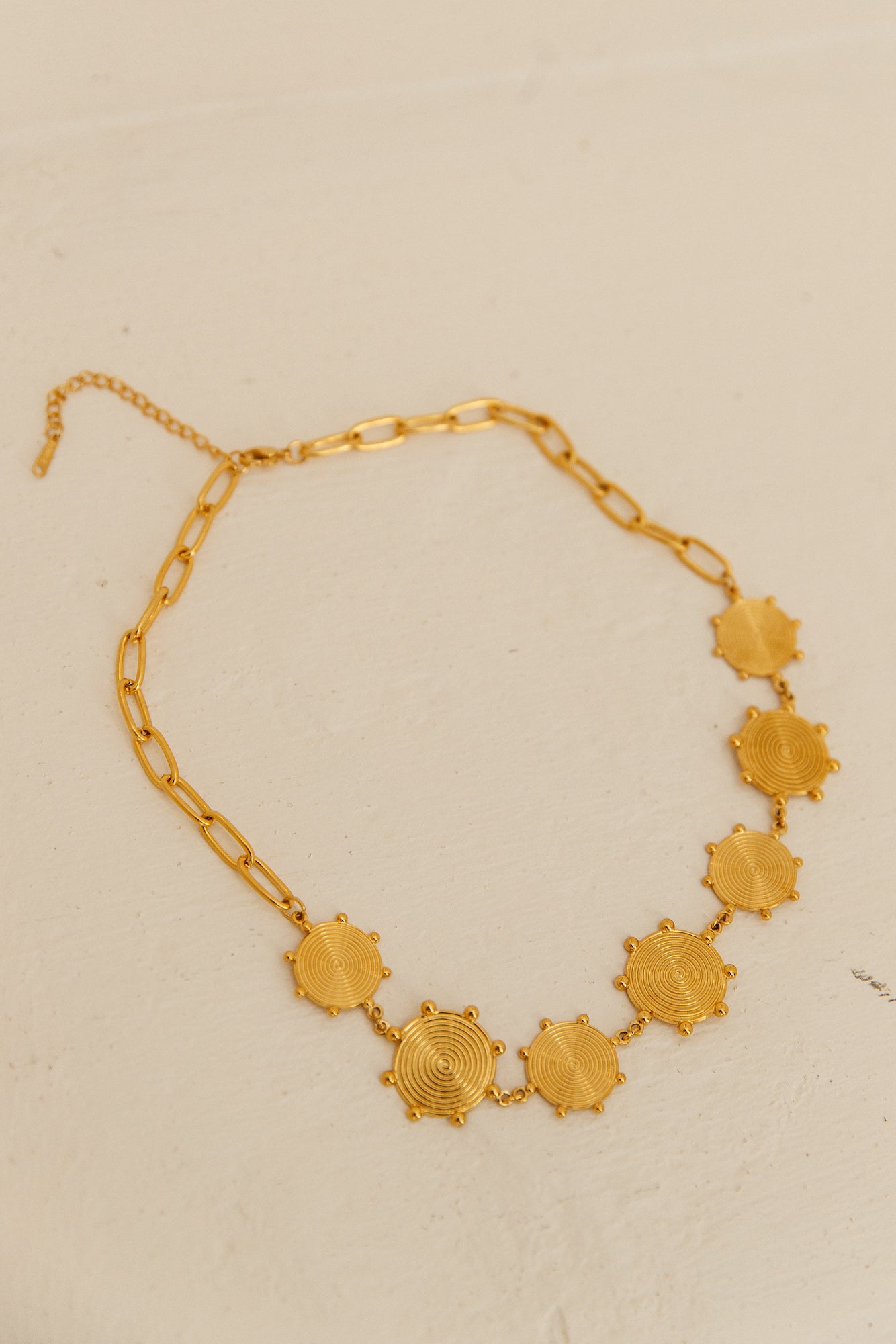 18k Gold Plated Gifted With Love Necklace Gold-Seaa Fashion