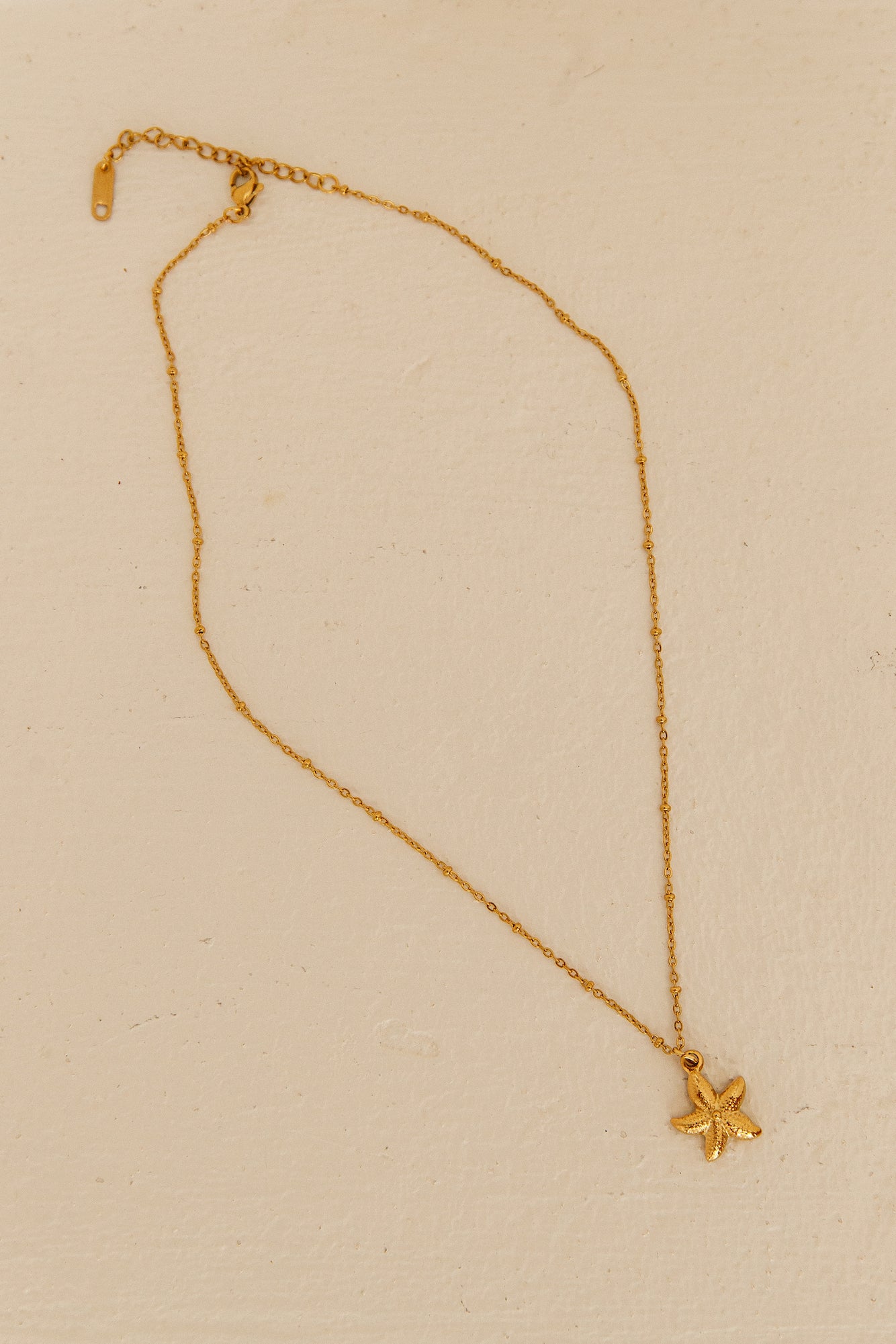 18K Gold Plated Ocean Find Necklace Gold-Seaa Fashion