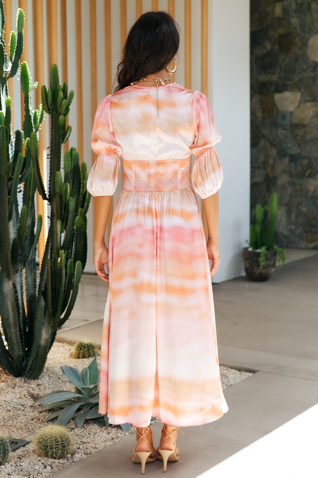 Chasing Venus Maxi Dress Pink-Seaa Fashion