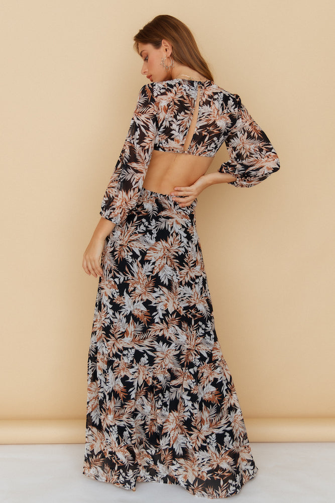 HELLO MOLLY Gardenia Lover Maxi Dress-Seaa Fashion
