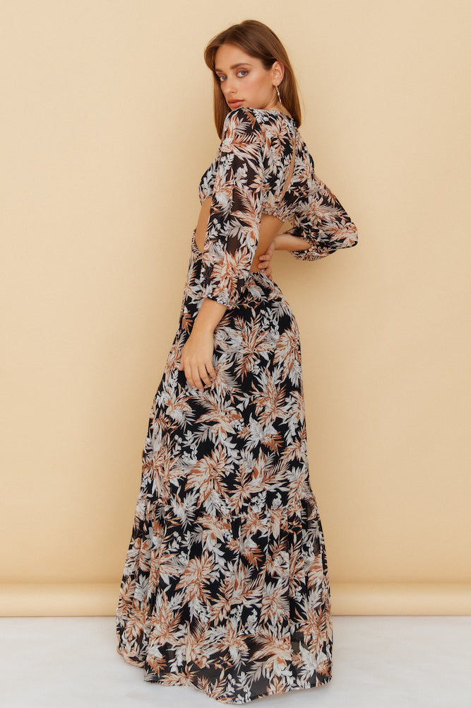 HELLO MOLLY Gardenia Lover Maxi Dress-Seaa Fashion