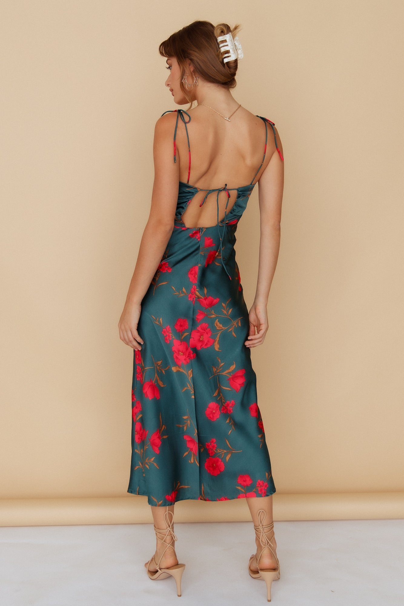 HELLO MOLLY Fool Me Once Midi Dress-Seaa Fashion