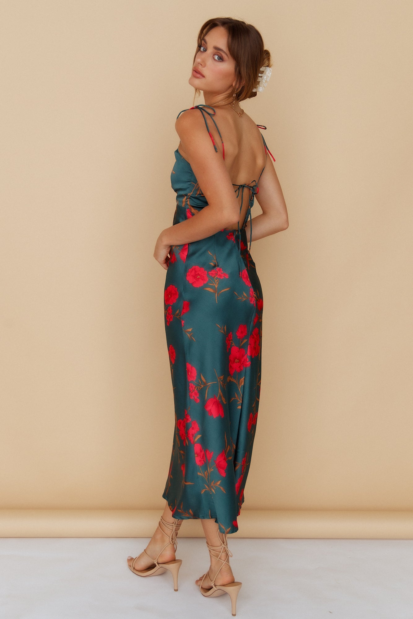 HELLO MOLLY Fool Me Once Midi Dress-Seaa Fashion