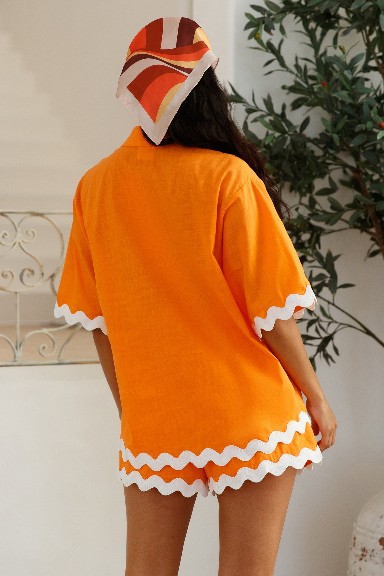 Tangerine Trees Set Orange-Seaa Fashion