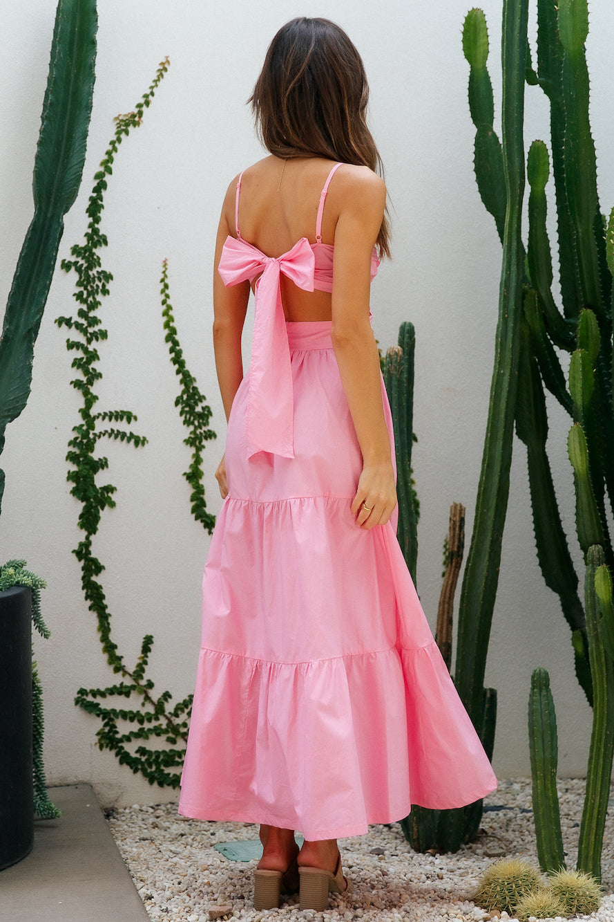 Best Belief Maxi Dress Pink-Seaa Fashion