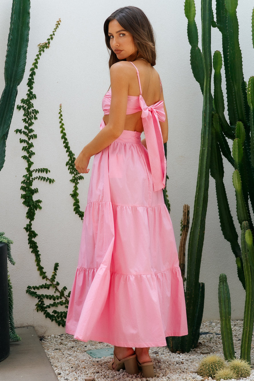 Best Belief Maxi Dress Pink-Seaa Fashion