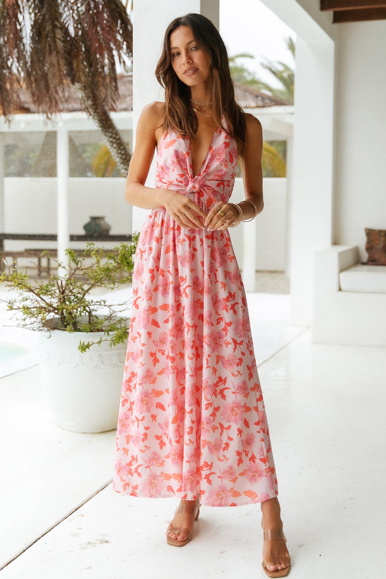 Heartbeats Maxi Dress-Seaa Fashion