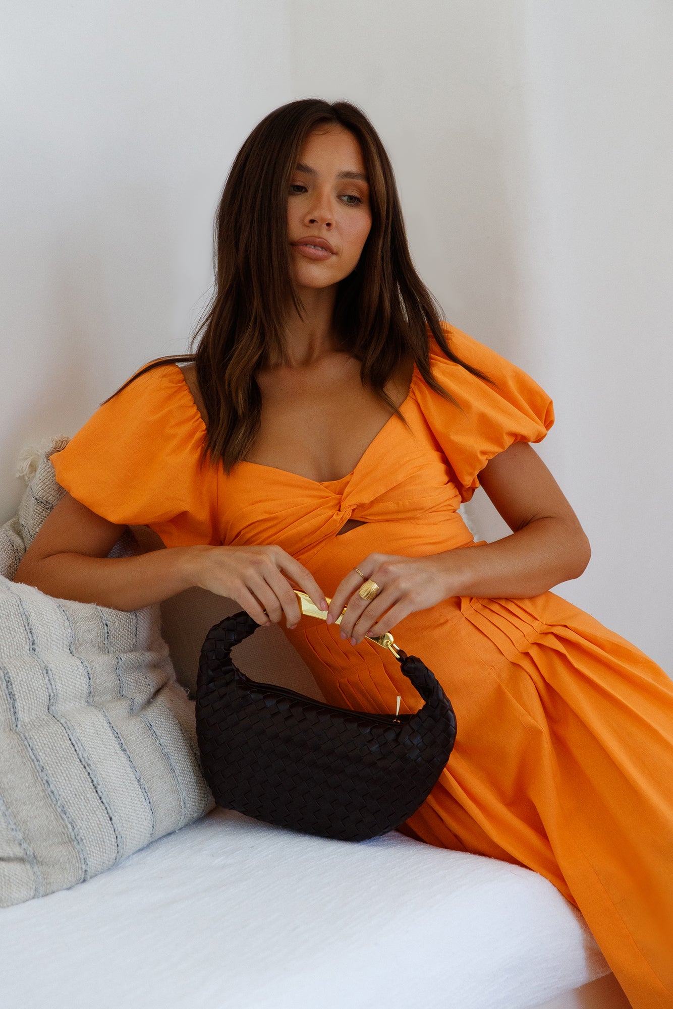 BILLINI Kara Handle Bag Umber-Seaa Fashion