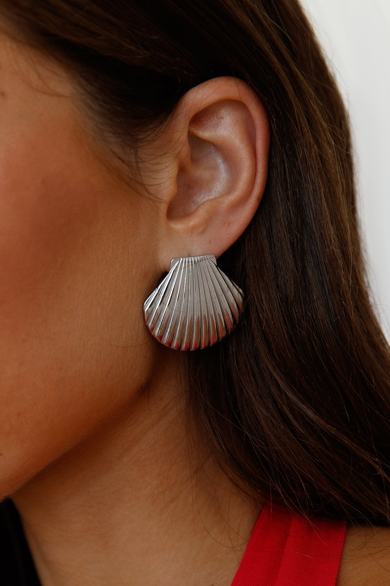 Washed Up Earrings Silver-Seaa Fashion
