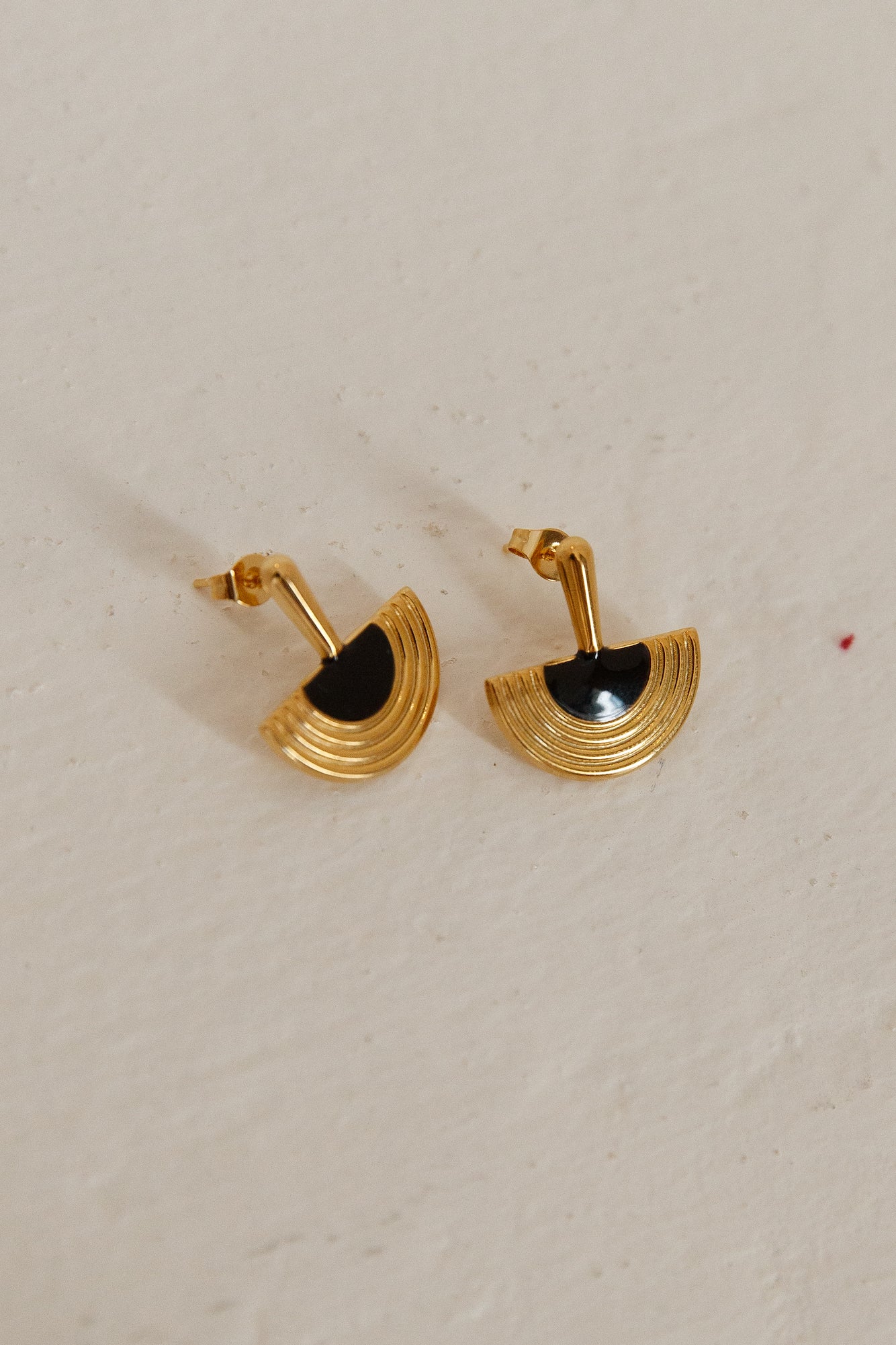 18k Gold Plated Luna Glow Earrings Gold-Seaa Fashion