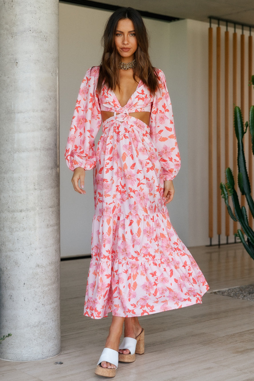 Better Part Maxi Dress Pink-Seaa Fashion