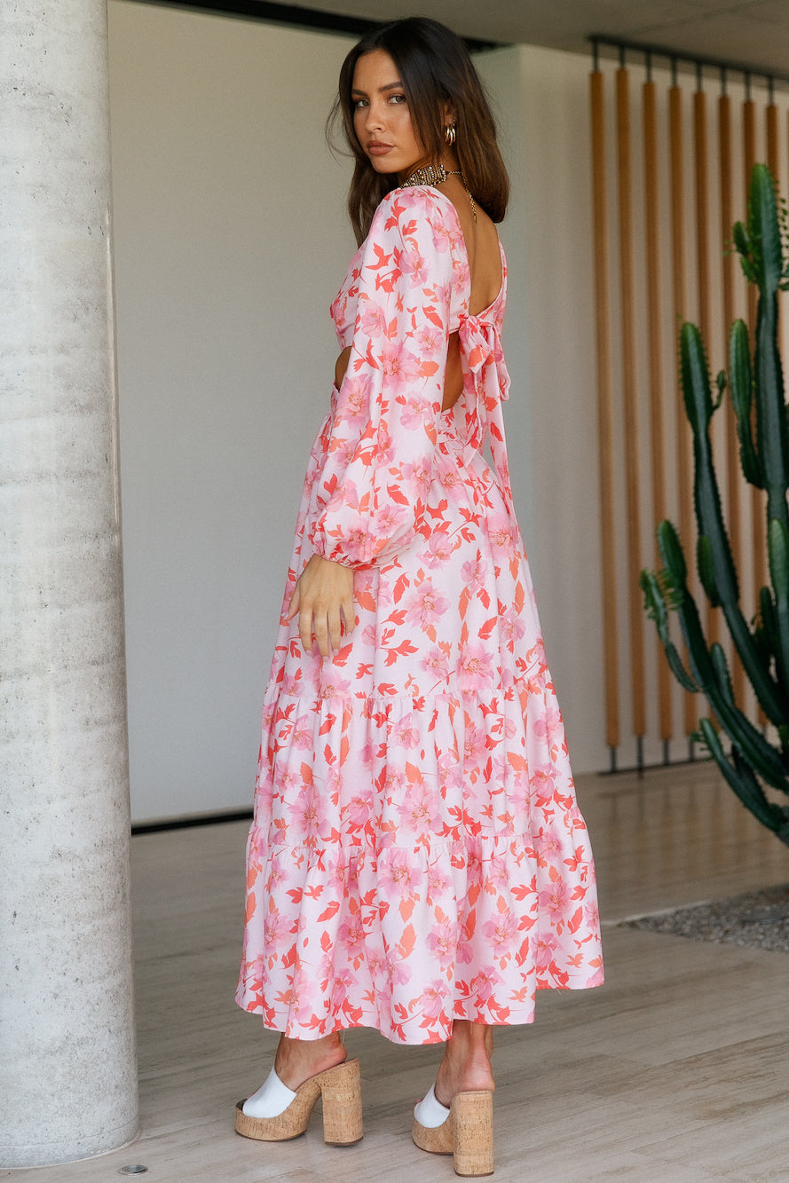 Better Part Maxi Dress Pink-Seaa Fashion