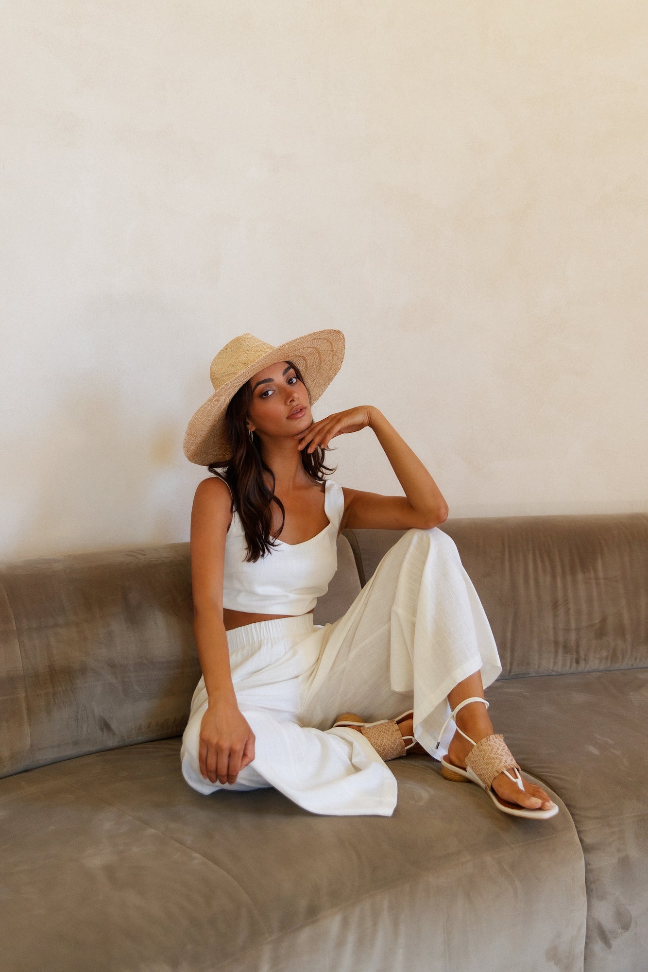 Sweet Horizon Pants White-Seaa Fashion