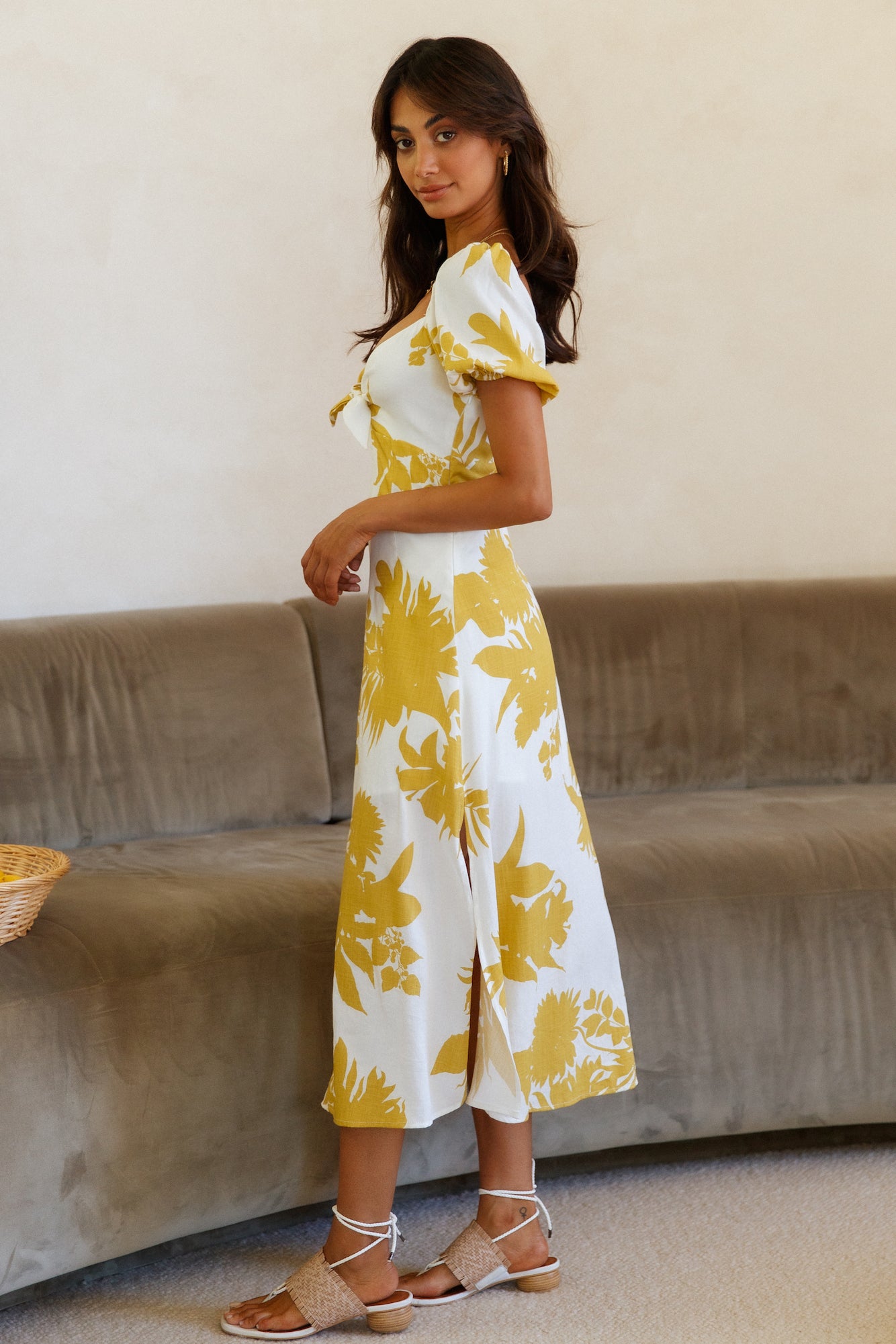 Taking Time Midi Dress-Seaa Fashion