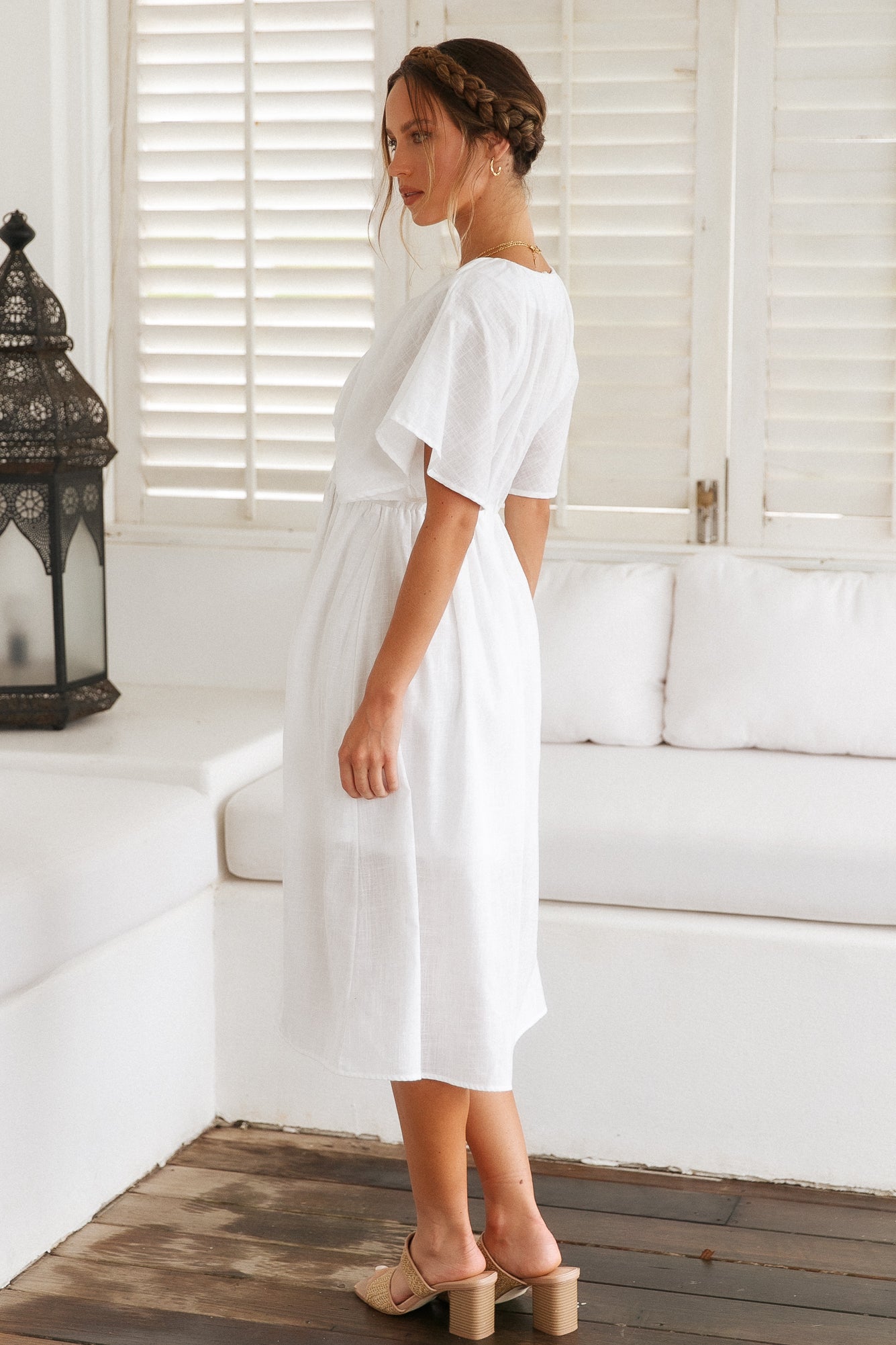 Summertime Lover Maxi Dress White-Seaa Fashion