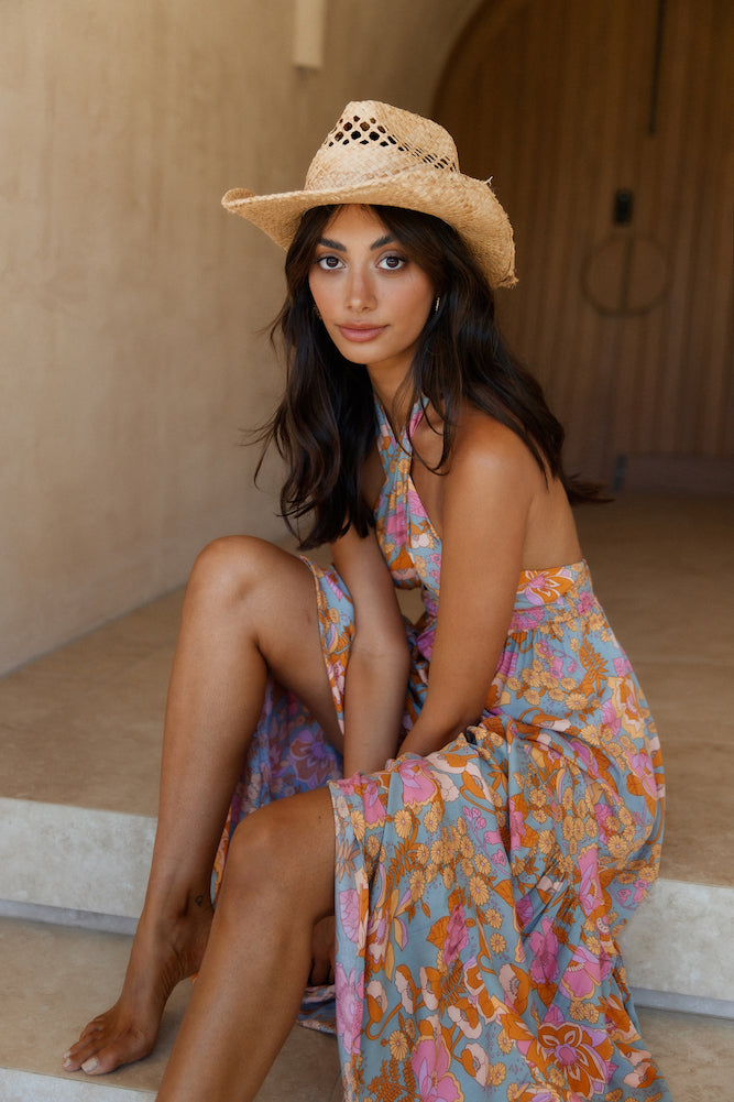 My Sunshine Maxi Dress Sage-Seaa Fashion