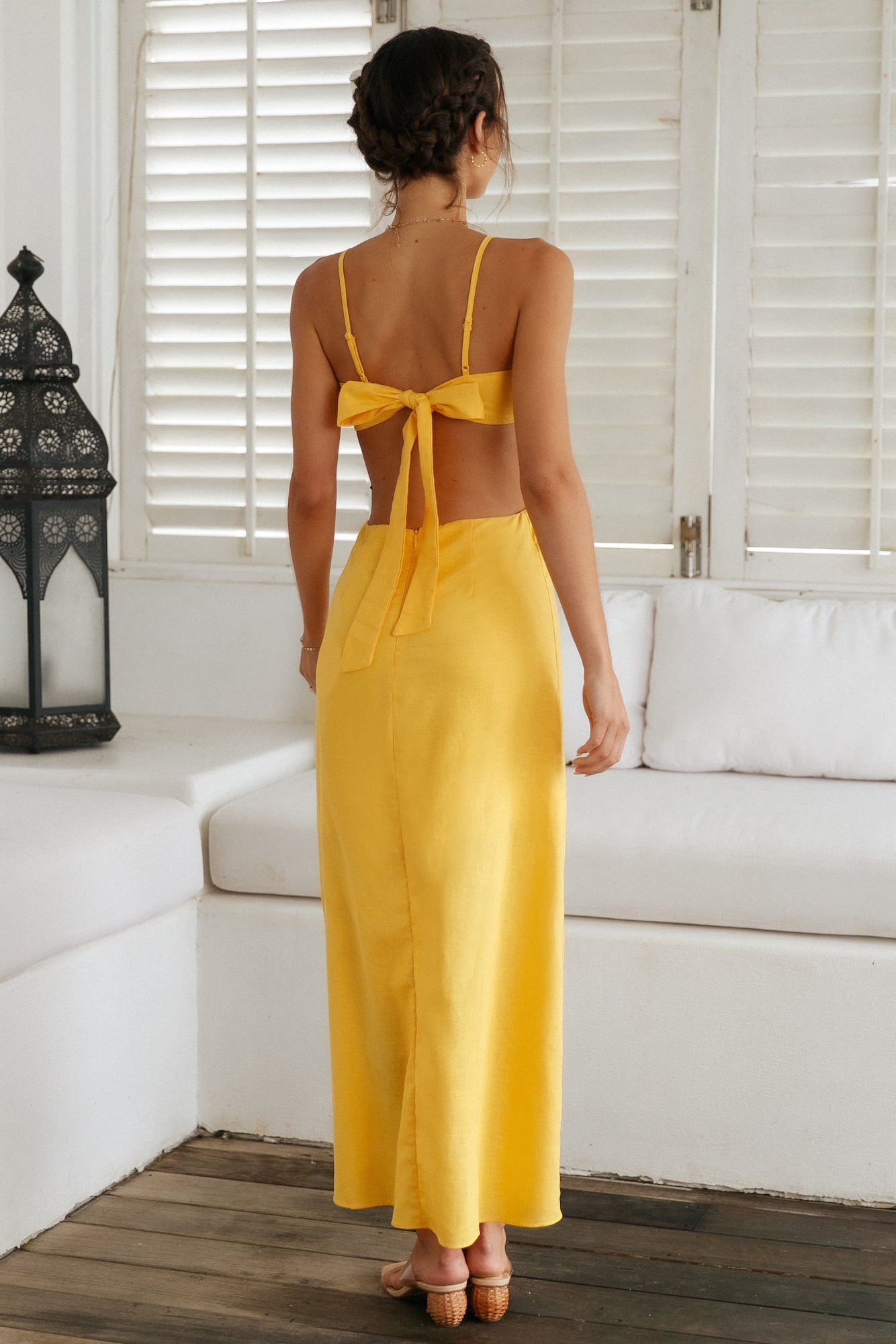 Real With You Maxi Dress Yellow-Seaa Fashion