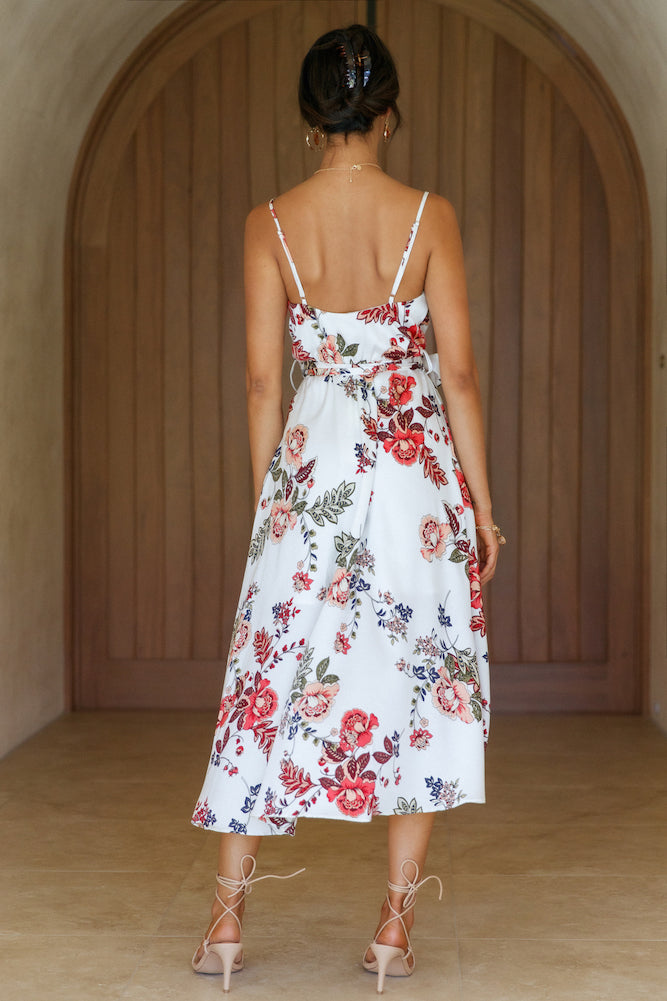 With The Flow Maxi Dress White-Seaa Fashion