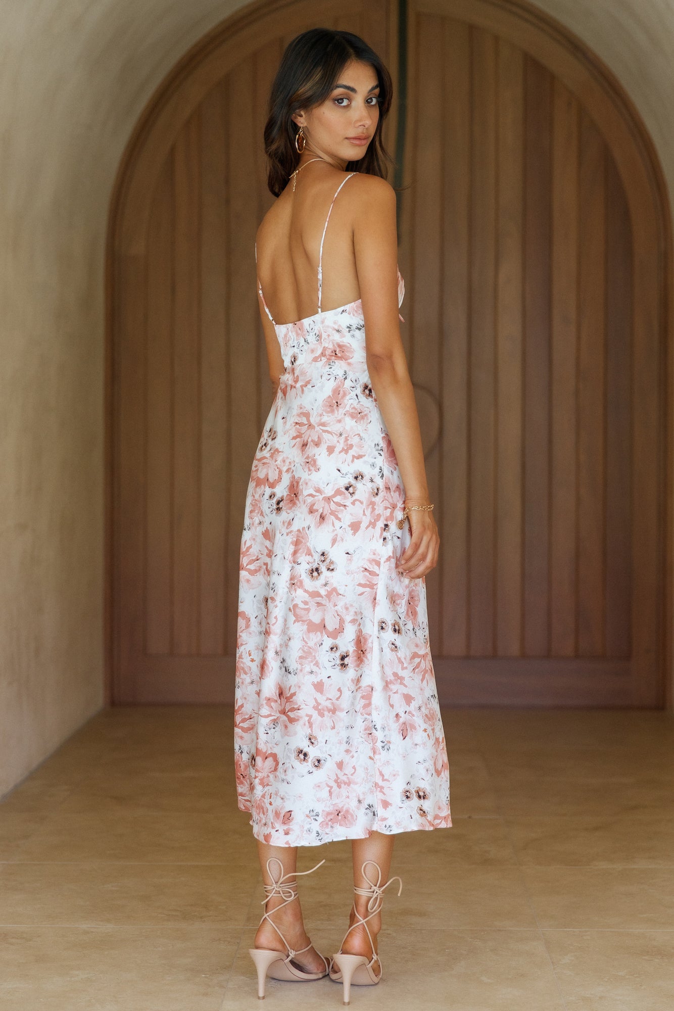 Whispered Confessions Maxi Dress Pink-Seaa Fashion