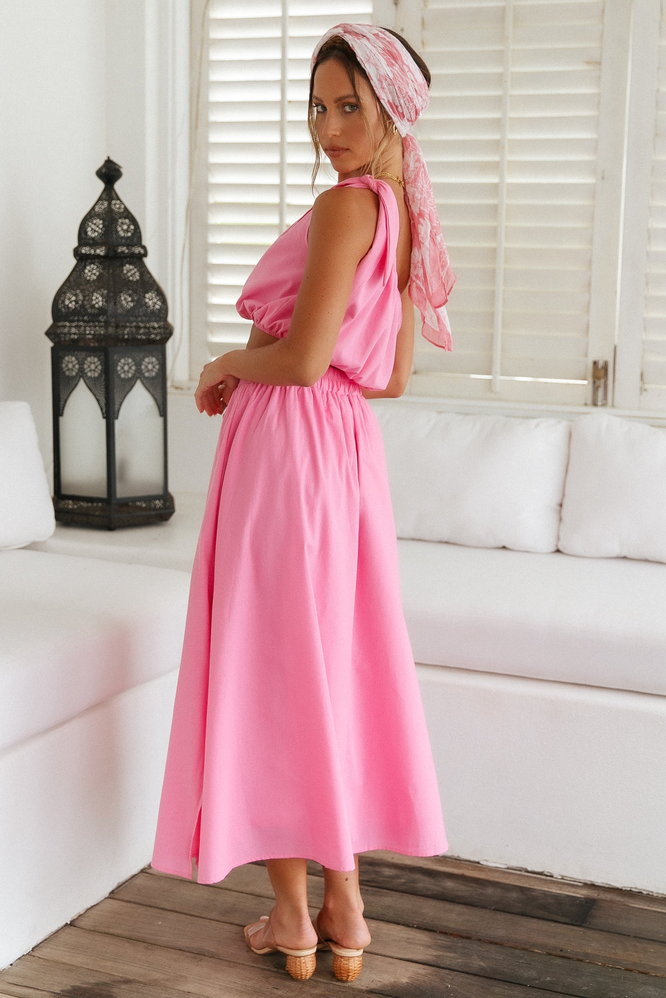 Carpe Diem Maxi Skirt Pink-Seaa Fashion