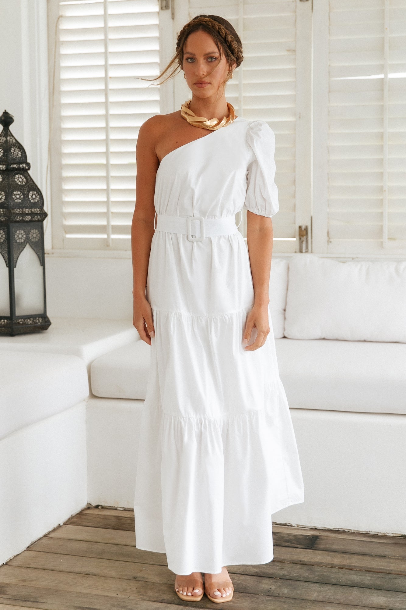 By The Waves Maxi Dress White-Seaa Fashion