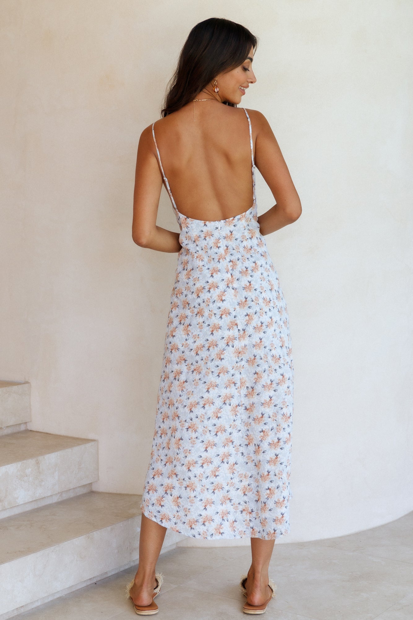 HELLO MOLLY Botanical Dreams Midi Dress-Seaa Fashion