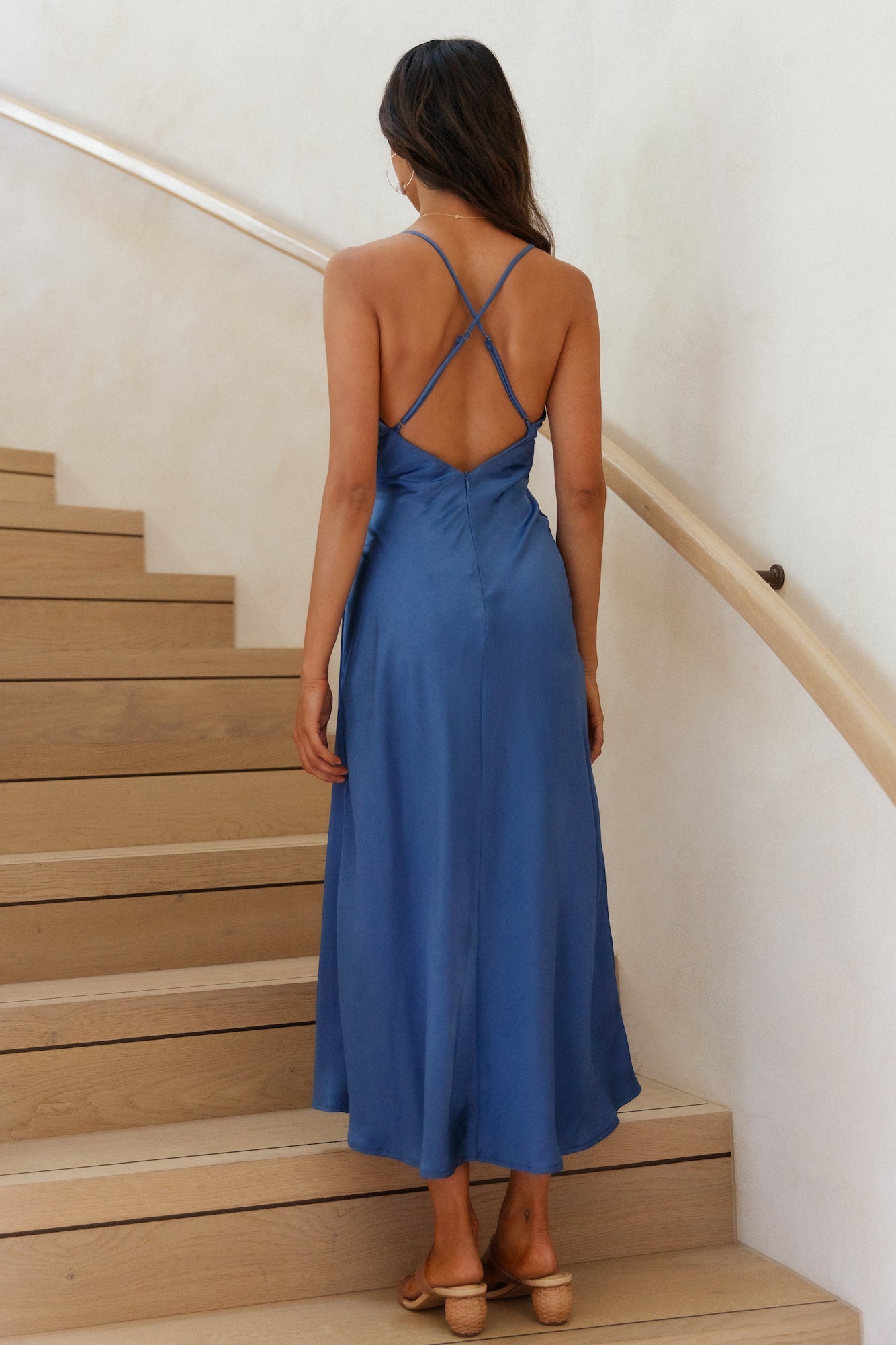 Forever With You Maxi Dress Blue-Seaa Fashion