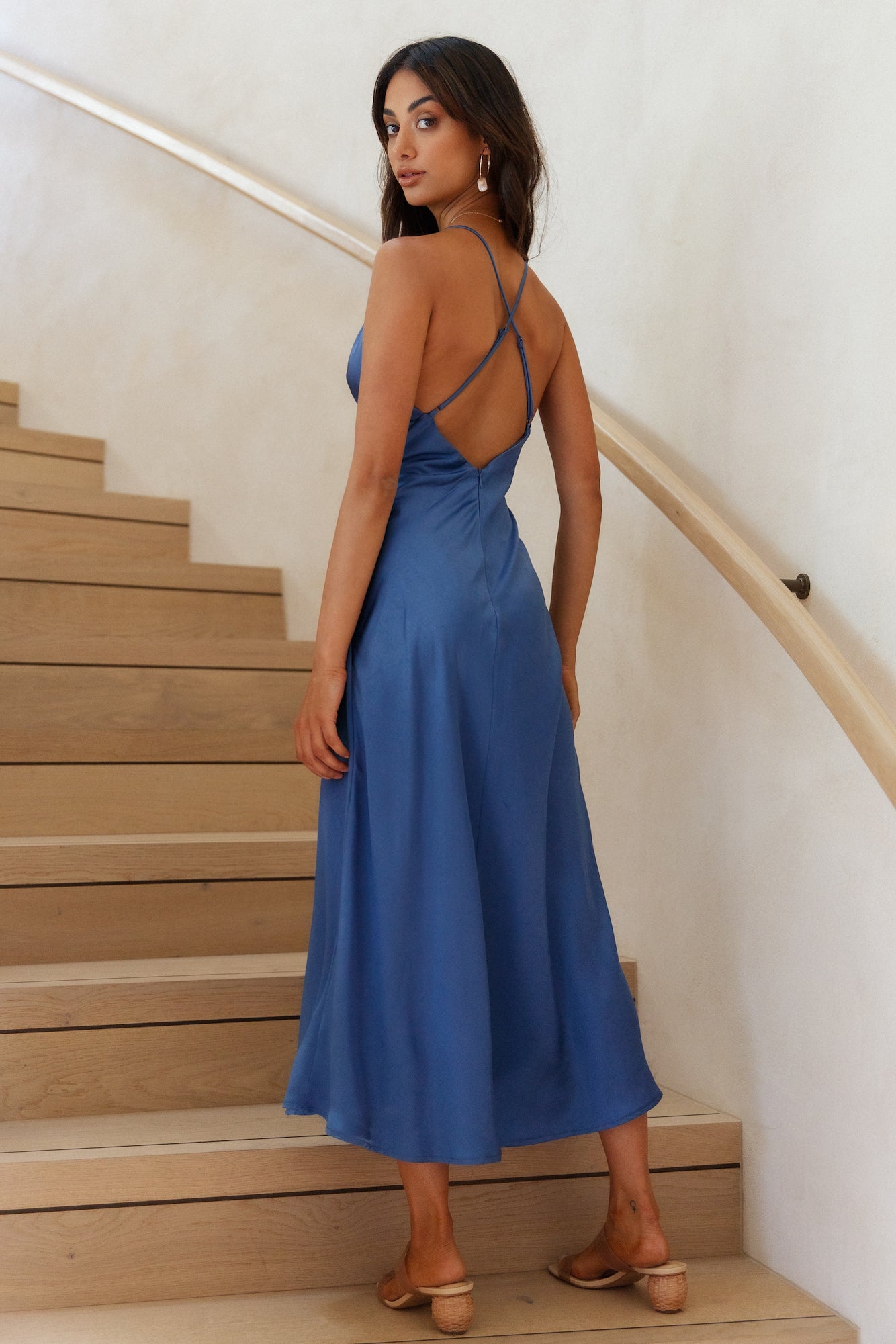 Forever With You Maxi Dress Blue-Seaa Fashion