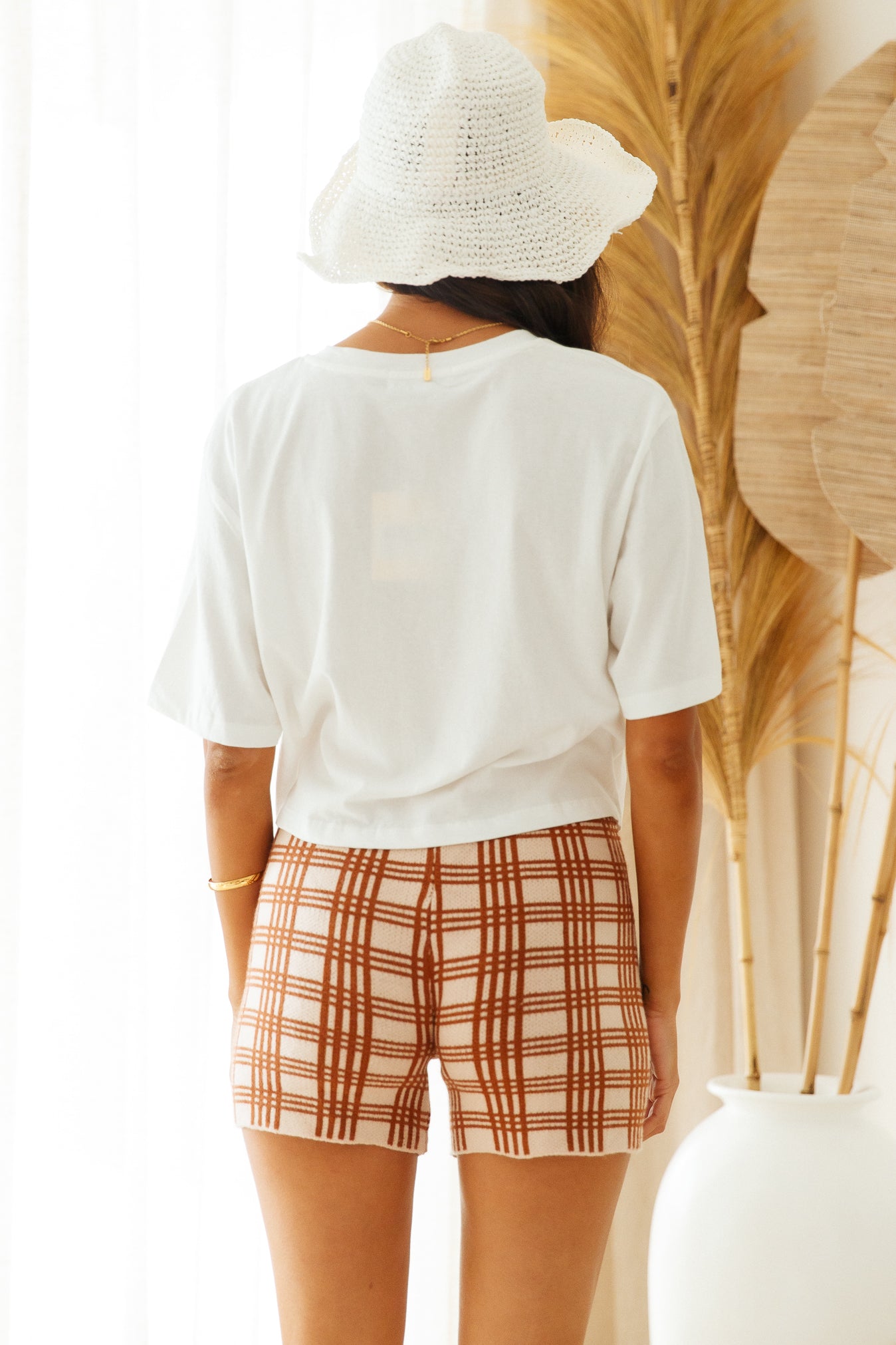 CHARLIE HOLIDAY Butterfly Boxy Tee White-Seaa Fashion