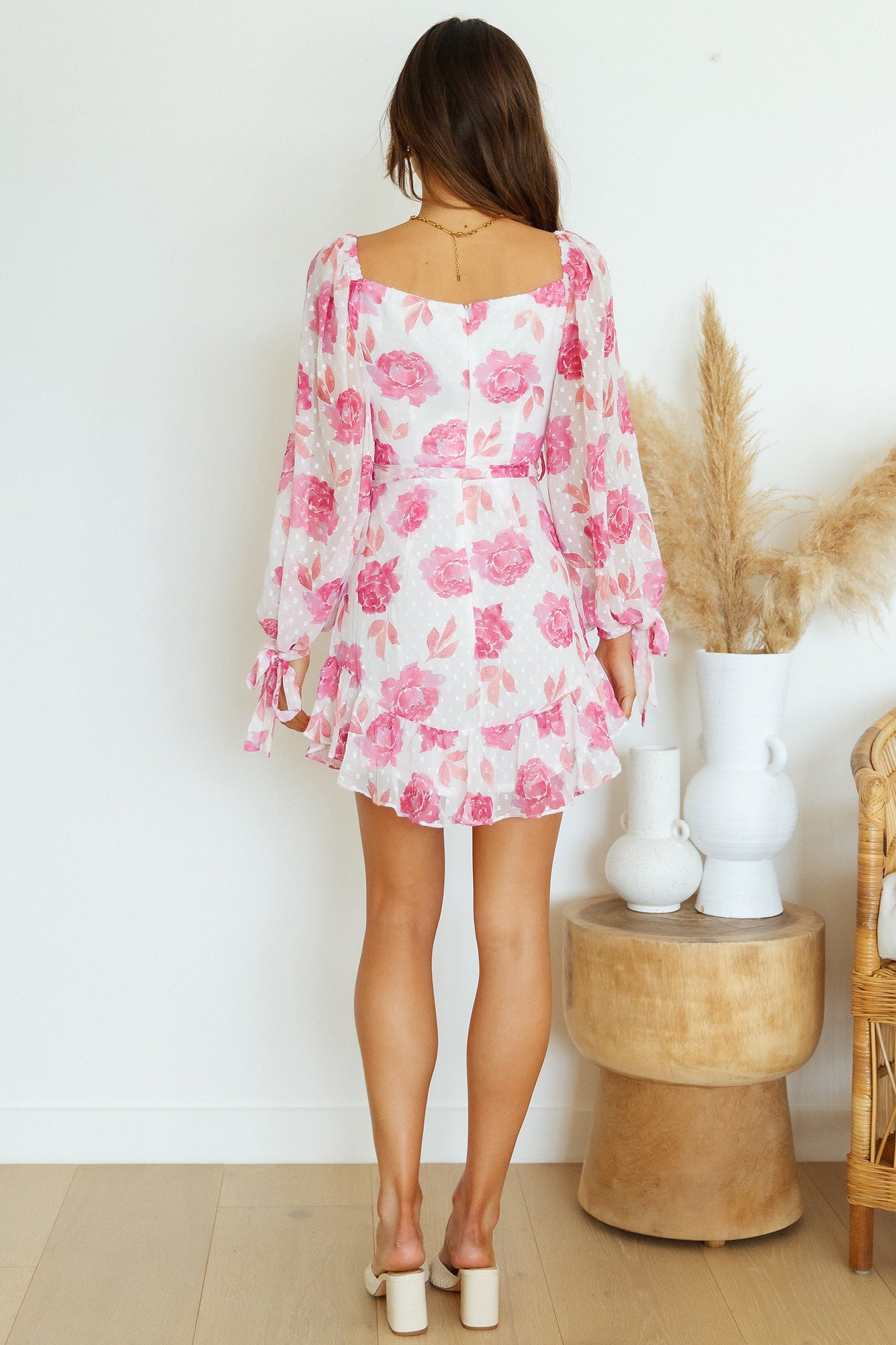 Love Dive Dress Pink-Seaa Fashion