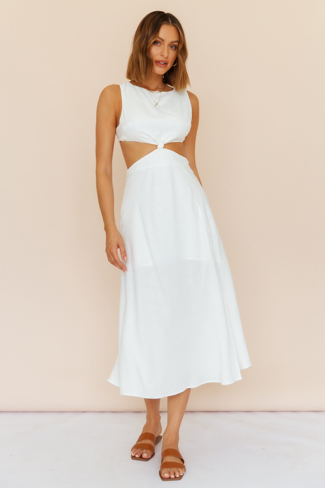 Introducing Me Maxi Dress White-Seaa Fashion