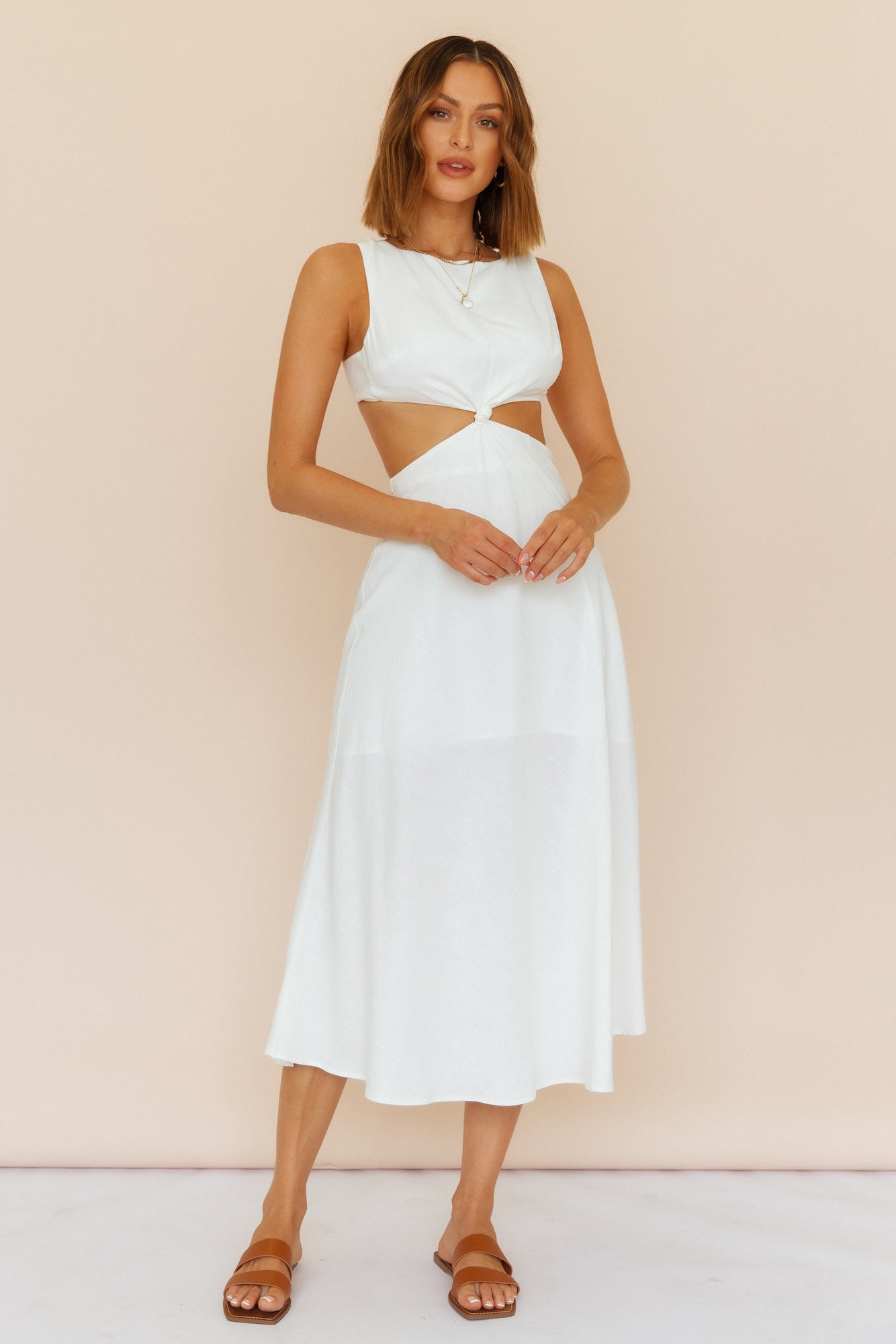 Introducing Me Maxi Dress White-Seaa Fashion