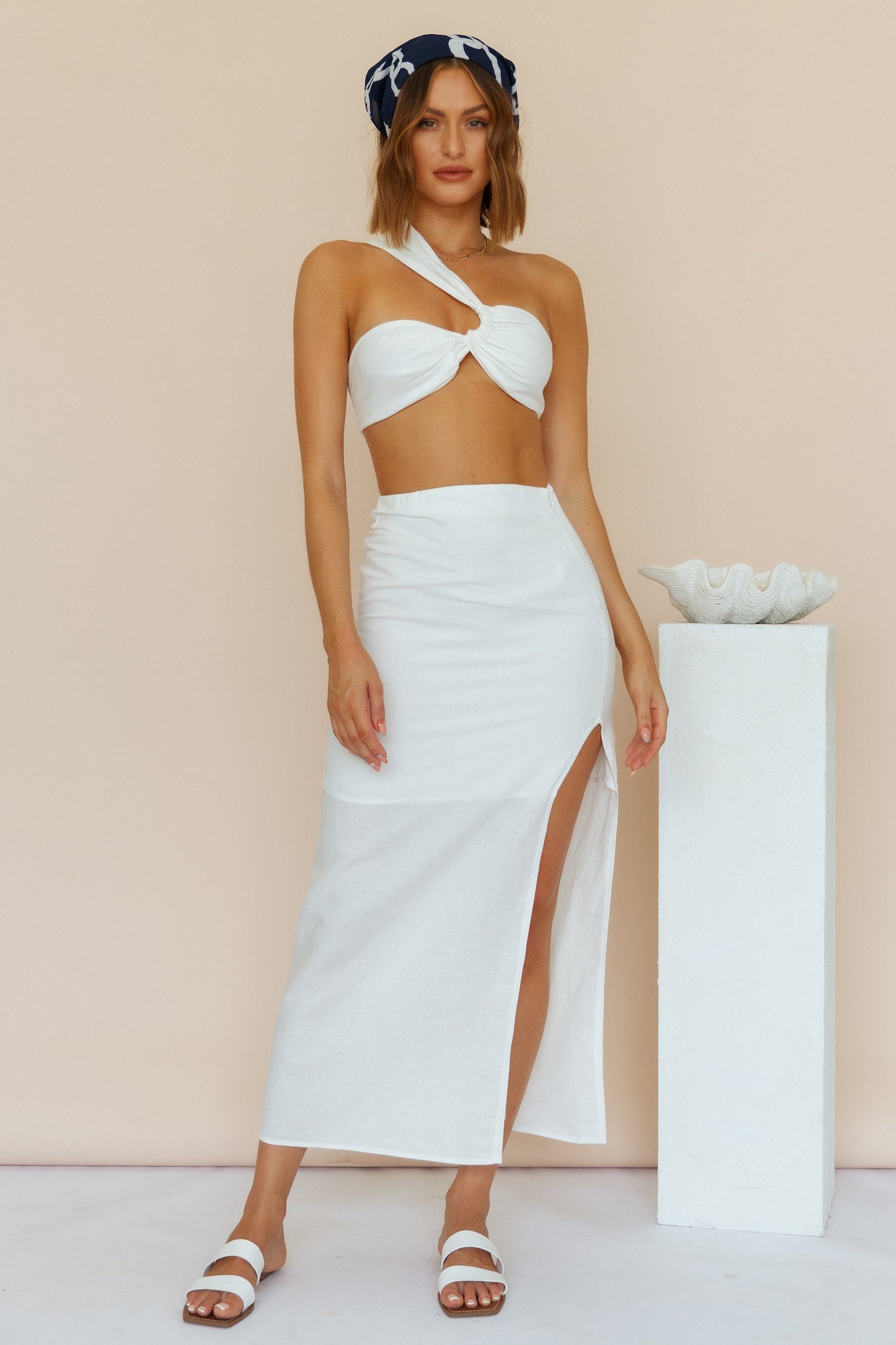 Brighter Than Before Set White-Seaa Fashion