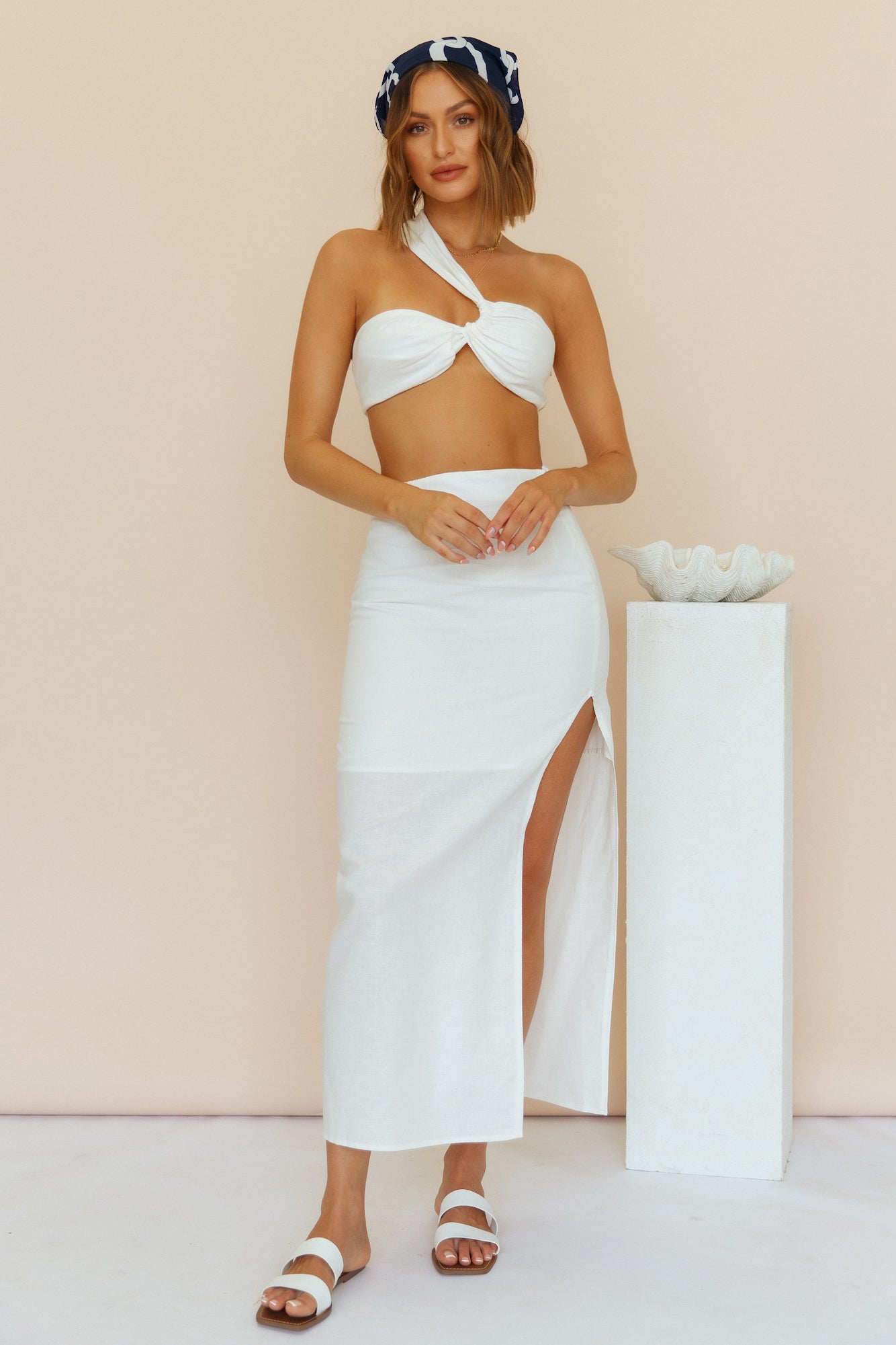 Brighter Than Before Set White-Seaa Fashion